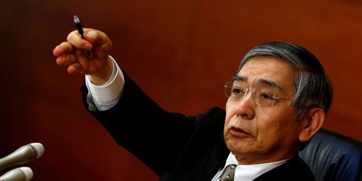 BOJ/Kuroda: İnflyasiyanın 2%-in üzərinə qalxması 2018-dən sonraya qala bilər