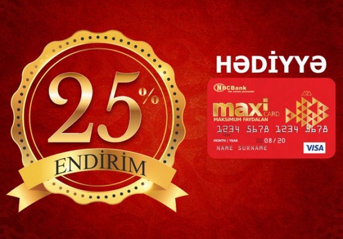 Bank kredit faizlərinə və xidmət haqqına endirim edib!