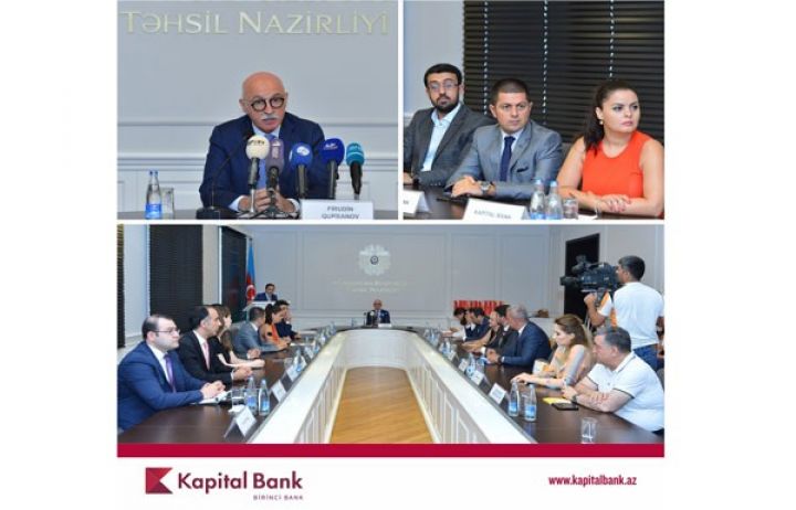 Kapital Bank ənənəvi “Təhsil avtobusu” layihəsinin rəsmi tərəfdaşıdır