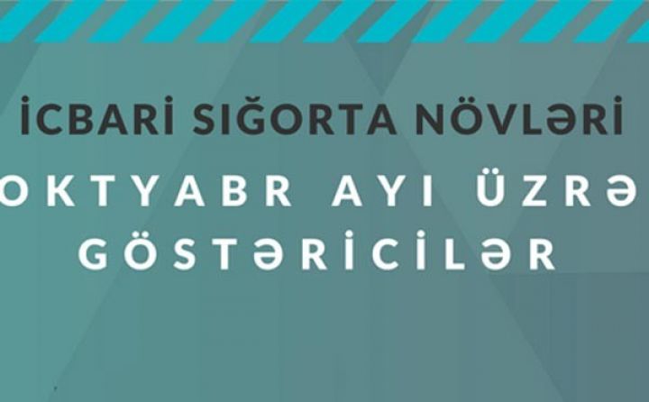 İcbari sığorta növləri üzrə aylıq göstəricilər – İNFOQRAFİKA