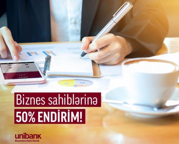 Biznes sahibləri üçün 50%-lik endirim kampaniyası başladı!