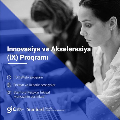 QİK İnnovasiya və Akselerasiya (iX) Proqramının təlimləri Bakıda keçiriləcək