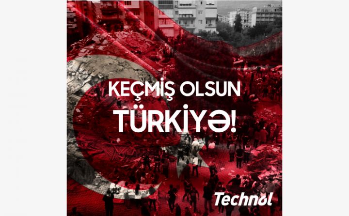 Technol şirkətindən qardaş Türkiyəyə dəstək