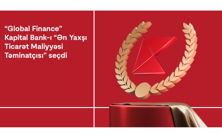 “Global Finance” Kapital Bank-ı mükafatlandırdı