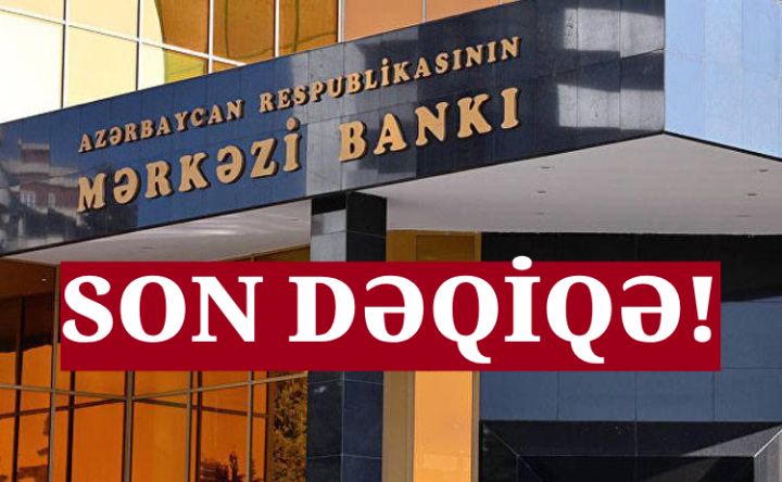 Azərbaycan Mərkəzi Bankı faiz qərarını açıqladı