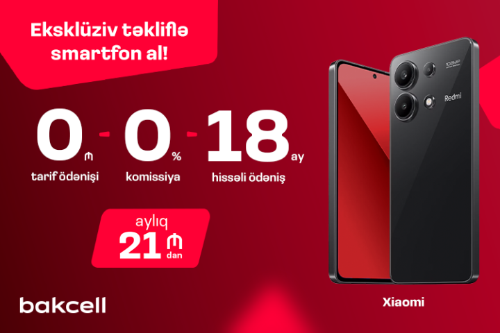 “Bakcell”dən eksklüziv təkliflə smartfon al