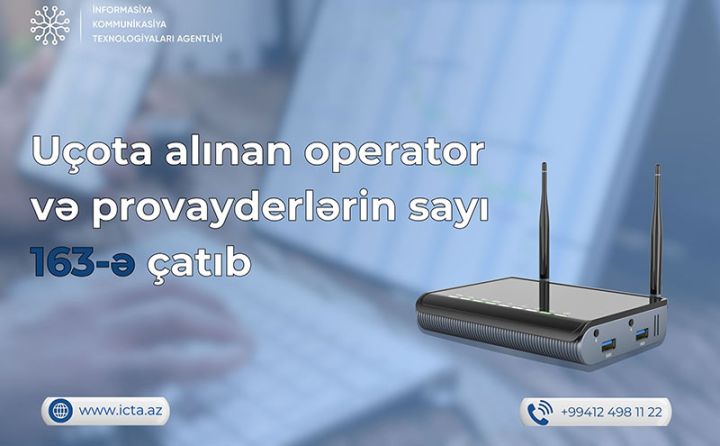 Uçota alınan operator və provayderlərin sayı artıb