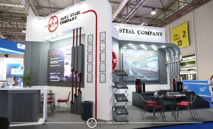 “Baku Steel Company” QSC 29-cu Beynəlxalq Xəzər Neft və Qaz Sərgisində iştirak edir