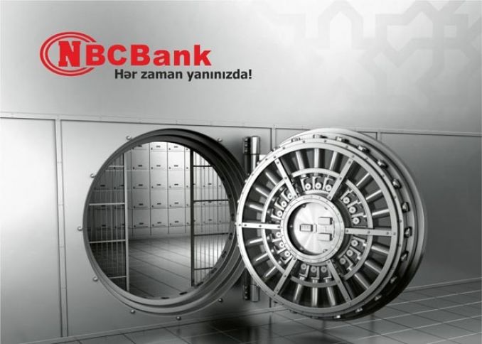 Qiymətli əşya və sənədlərinizi “NBCBank”a etibar edin! ®