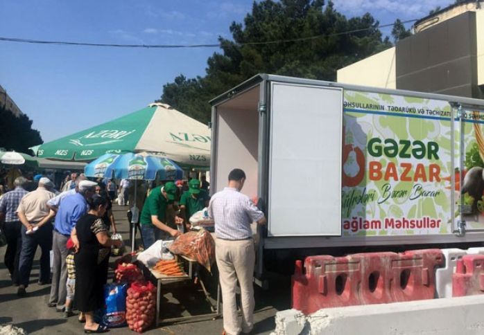 Bakıda “Gəzər bazar” fəaliyyətə başlayıb 