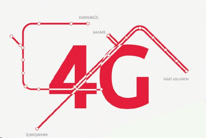 İlk dəfə  metroda 4G xidməti!