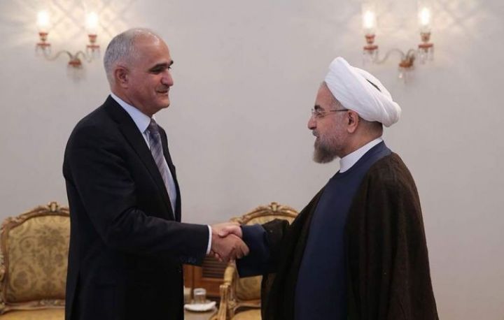 İran prezidenti Azərbaycanın nazirini qəbul edib