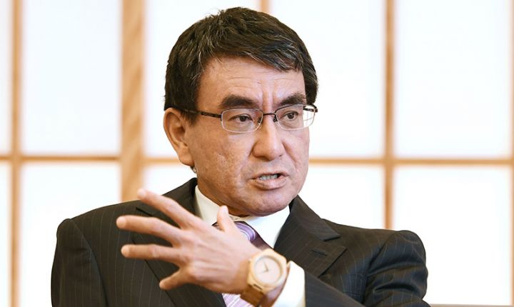 Yaponlar keçmiş xarici işlər naziri Kononu baş nazirliyə ən uyğun namizəd hesab edir