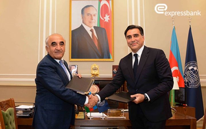 “Expressbank” və Dövlət İqtisad Universiteti arasında memorandum imzalandı