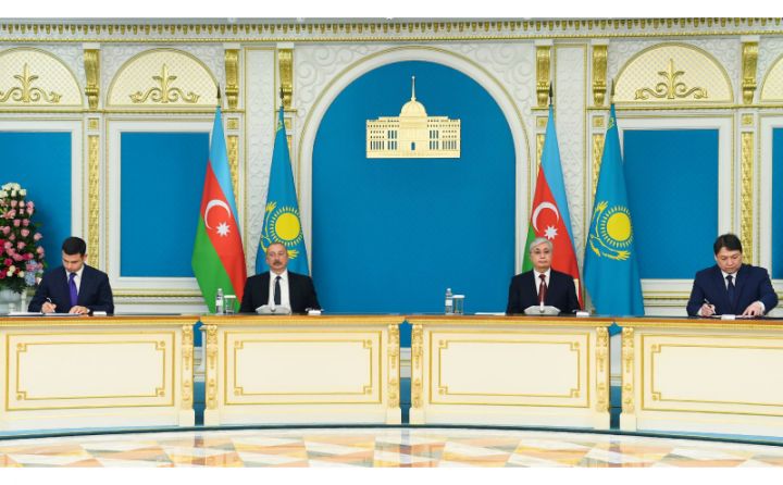 KOBİA və Qazaxıstanın Xarici Ticarət Palatası arasında Anlaşma Memorandumu imzalanıb