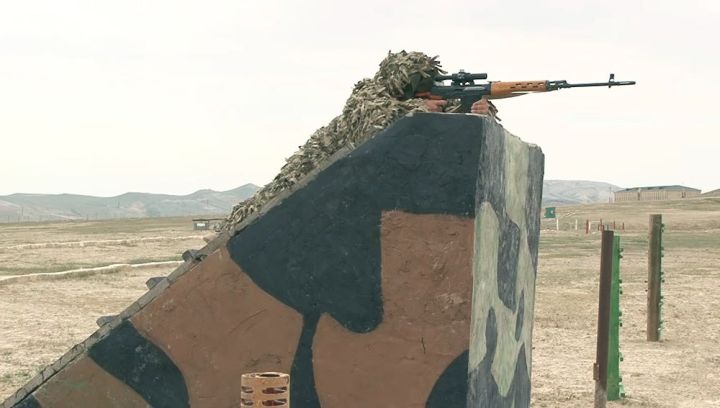 Qanunsuz erməni silahlı birləşmələrinin mövqeləri susdurulub