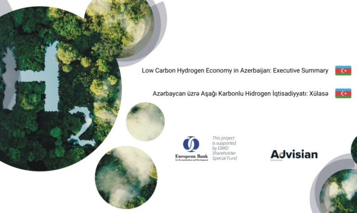 AYİB-in dəstəyi ilə "Azərbaycan üzrə Aşağı Karbonlu Hidrogen İqtisadiyyatı Bazar Araşdırması" hesabatı hazırlanıb