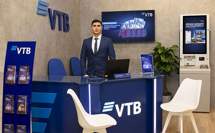 Bank VTB (Azərbaycan) Xırdalanda məlumat stendi istifadəyə verdi