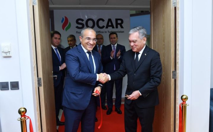 Türkmənistanda SOCAR-ın ofisi açıldı