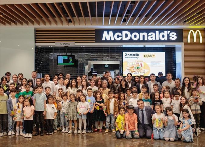 “McDonald’s Azərbaycan” və DSMF şəhid övladları üçün tədbir təşkil ediblər - FOTO - VİDEO