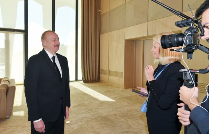 “Neft lənətinə” düçar olmamağı bacardıq"- Əliyev “Euronews”a müsahibə verib