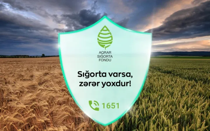 2025-ci ildə fermerlərə dəymiş zərərə görə 9 milyon manatdan çox sığorta ödənişi edilib